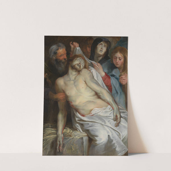 Christ on the Straw by Peter Paul Rubens