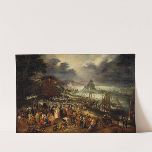 Christ Preaching from the Boat by Jan Brueghel The Elder