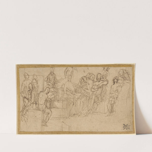 Christ Preaching in the Temple (1548) by Paolo Veronese