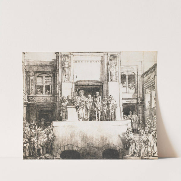 Christ Presented to the People (Ecce Homo) by Rembrandt van Rijn