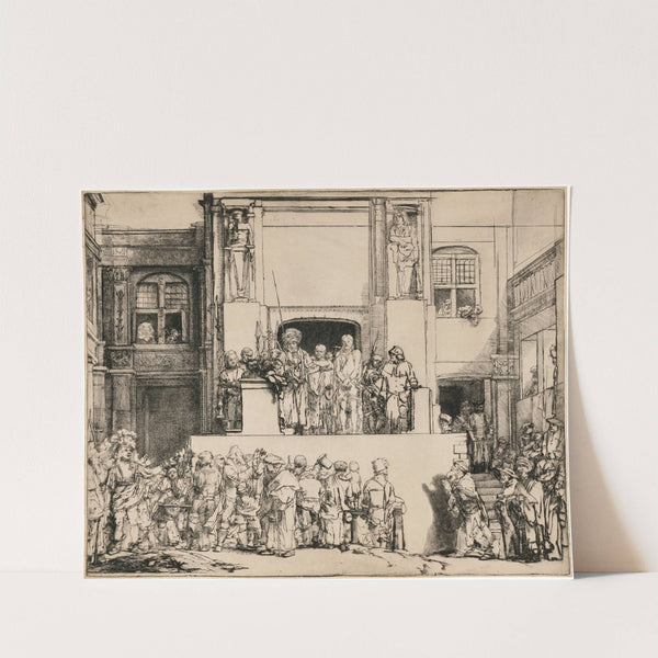 Christ presented to the People (‘Ecce Homo’) by Rembrandt van Rijn