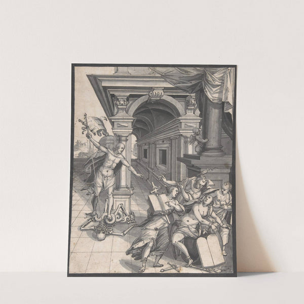 Christ Saving Eve by Hans Jakob Nüscheler the Elder