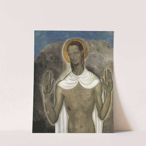 Christ Showing His Wounds by Gustave Van de Woestijne