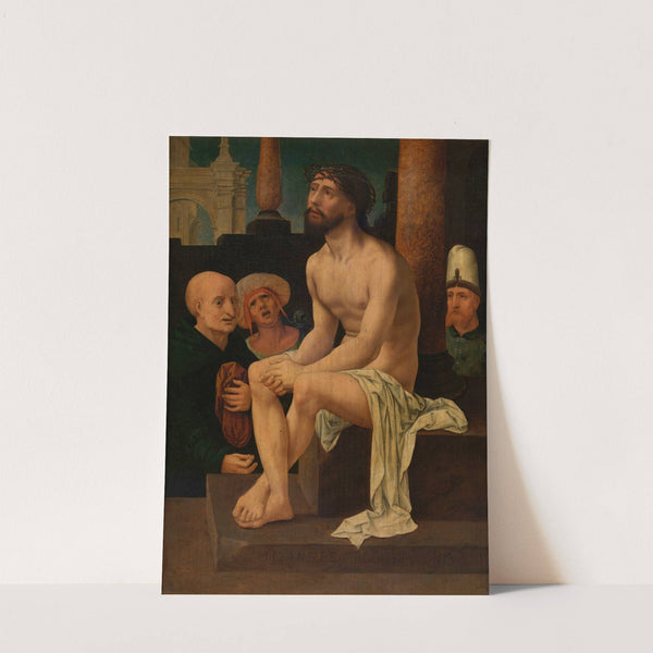 Christ Sitting on the Cold Stone by Jan Gossaert