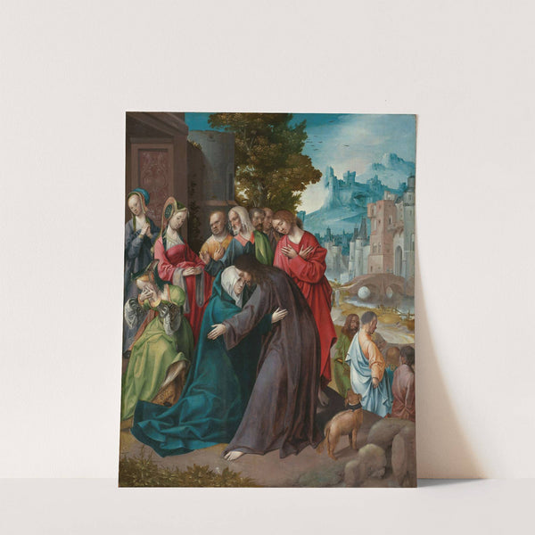 Christ Taking Leave of his Mother by Cornelis Engebrechtsz