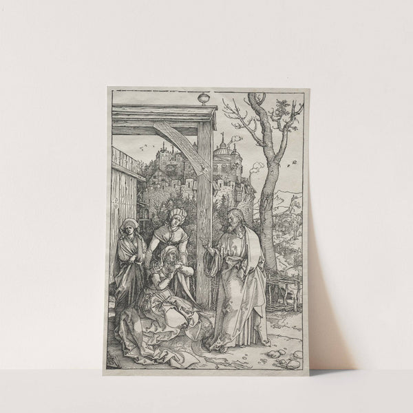 Christ Taking Leave of His Mother (1504–1505) by Albrecht Dürer