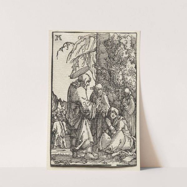 Christ Taking Leave of His Mother before the Passion (c. 1515) by Albrecht Altdorfer