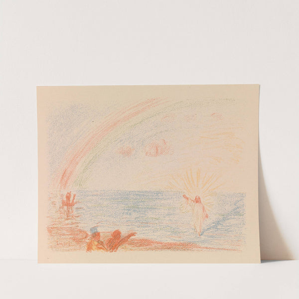 Christ Walks Upon the Waves by James Ensor