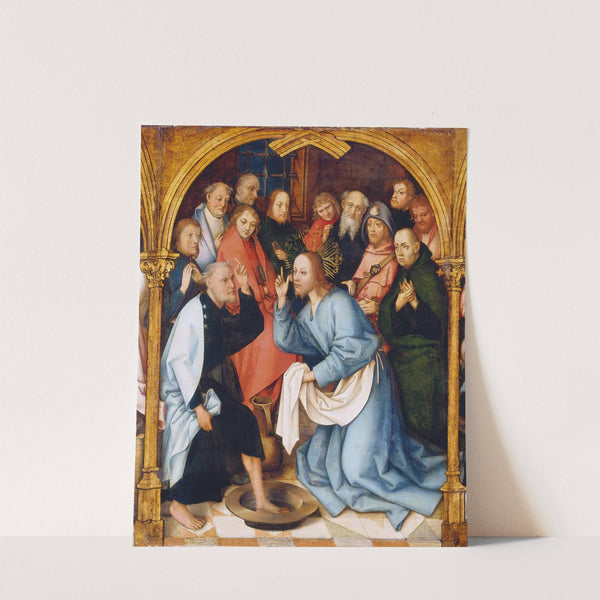 Christ Washing St Peter's Feet by Hans Holbein The Elder