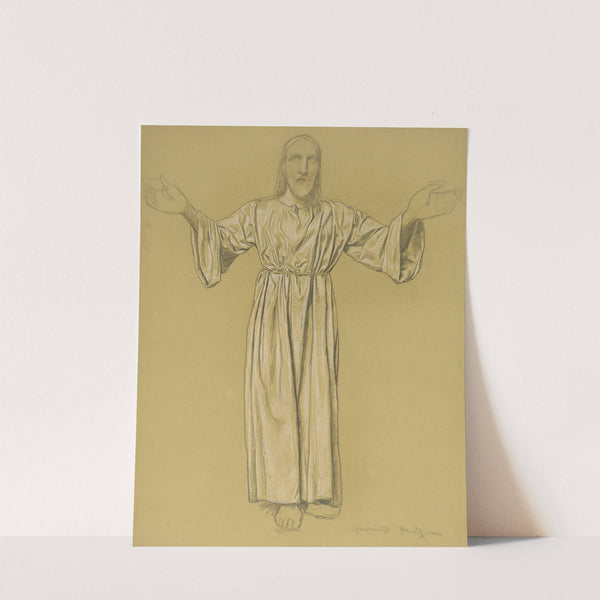 Christ with Open Arms (1908) by Hans Thoma