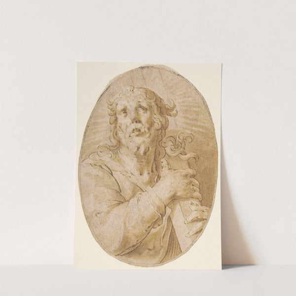 Christ with the Cross by Joachim Wtewael