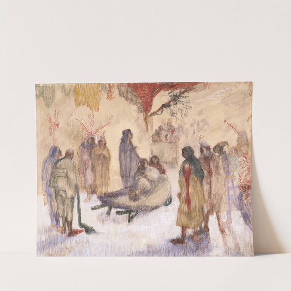 Christ with the Lame by James Ensor