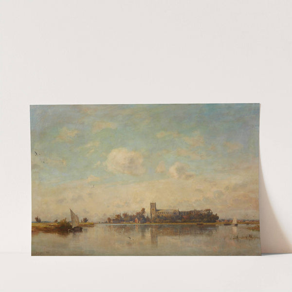 Christchurch Priory, Hampshire by Frederick George Cotman