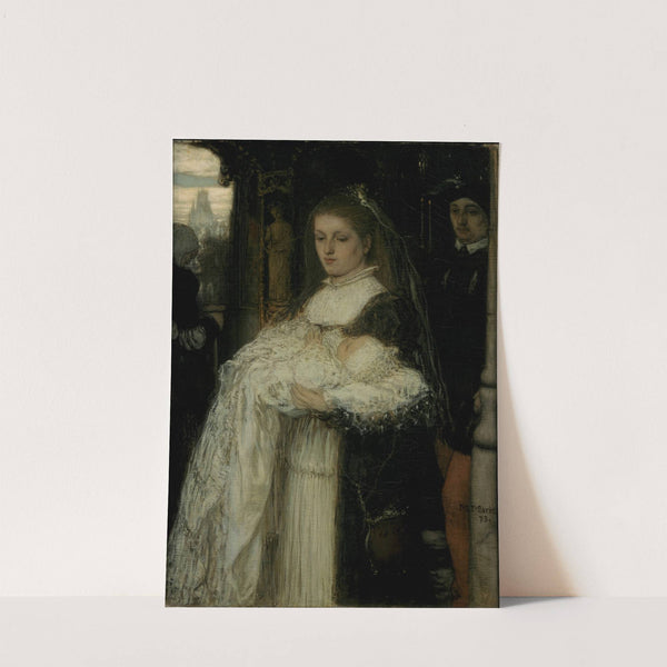 Christening Procession in Lausanne by Matthijs Maris