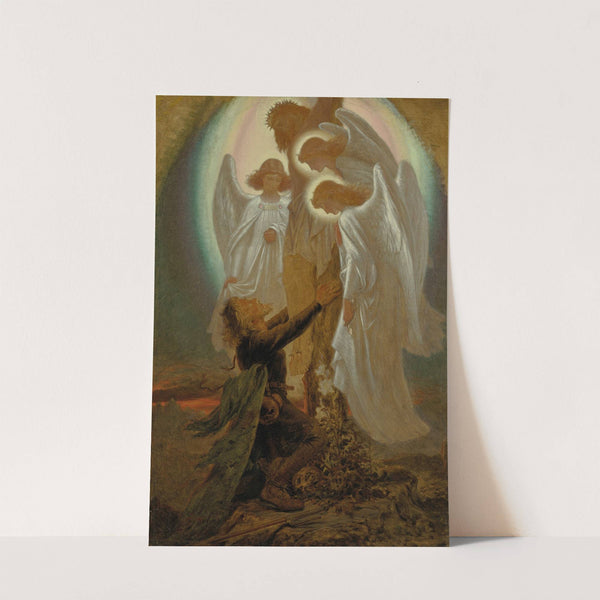 Christian at the foot of the cross - The Pilgrim's Progress by Sir Joseph Noel Paton