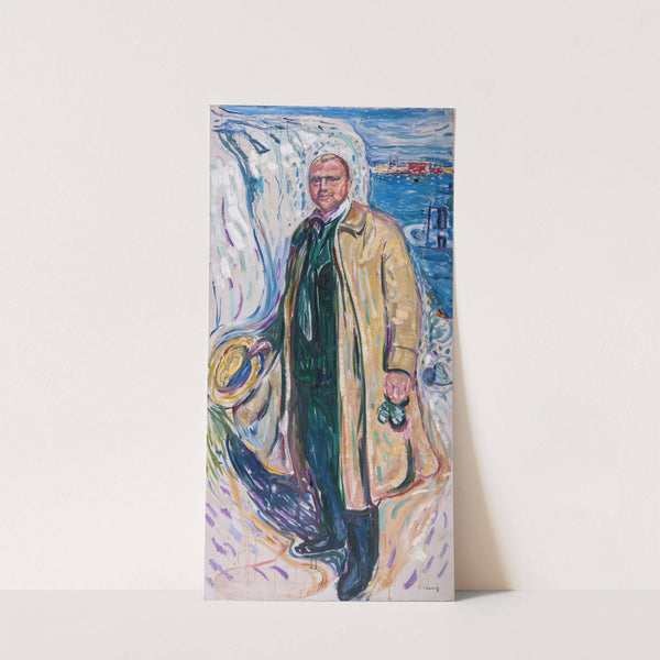 Christian Gierlöff, Author (1909) by Edvard Munch