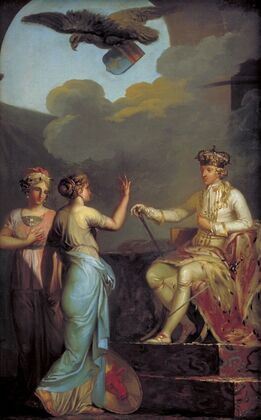 Christian VII Uniting The Ducal With The Royal Part Of Holstein In 1773 (1790)