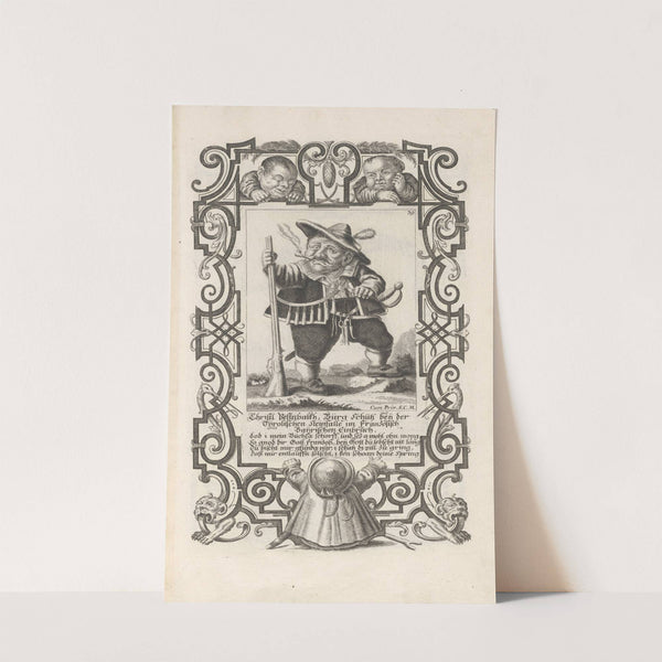 Christl Vestnbalkh, Bürg Schütz bey der Tyrolischen Steinfalle im Franczösisch Bayerischen Einbruch, Pl. 39 (1710-1719) by Elias Baeck