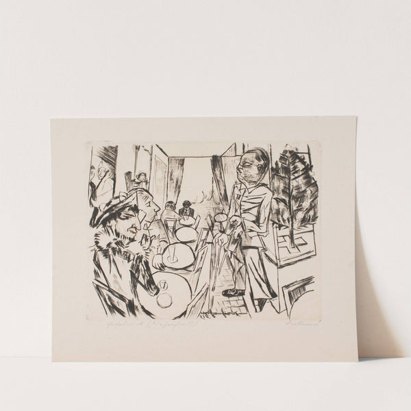 Christmas 1919 (1919) by Max Beckmann