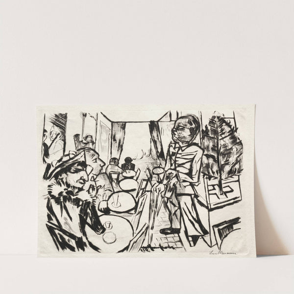 Christmas 1919 (1919) by Max Beckmann