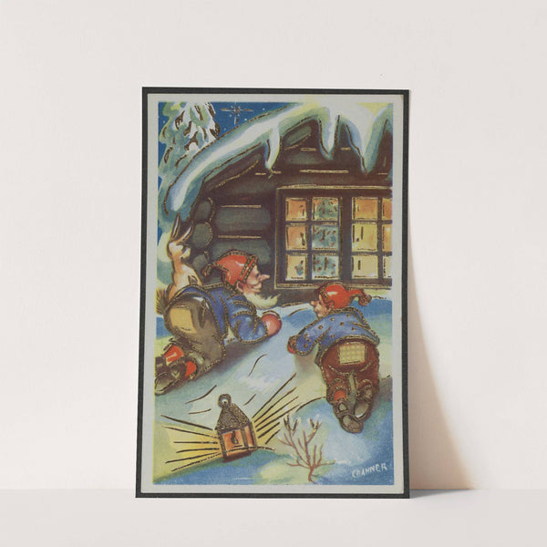 Christmas card by Birger Cranner