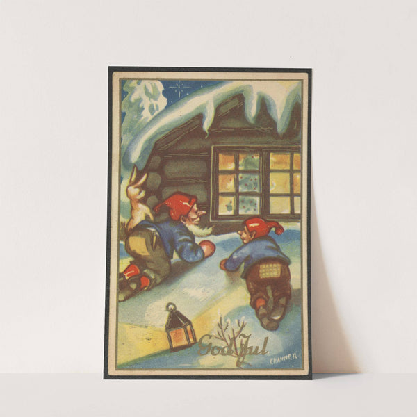 Christmas card by Birger Cranner