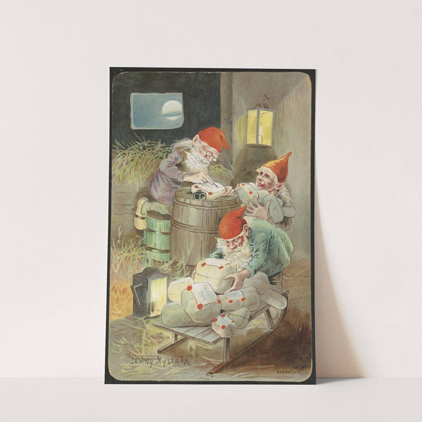 Christmas card by Jenny Nyström