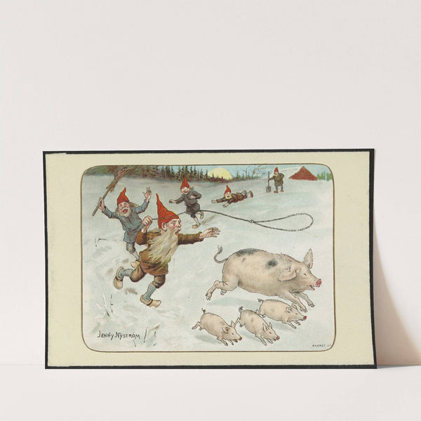 Christmas card by Jenny Nyström