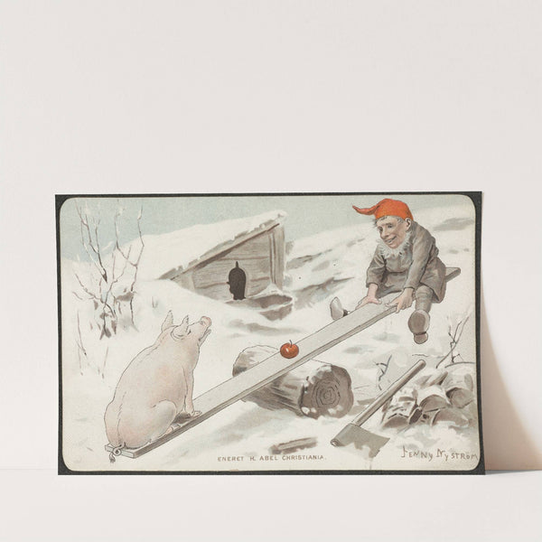 Christmas card by Jenny Nyström