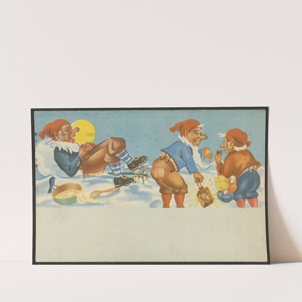 Christmas card by Birger Cranner