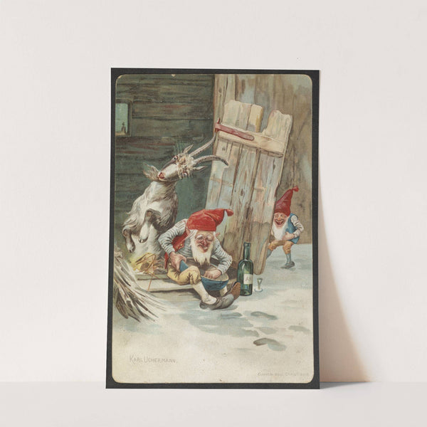 Christmas card by Axel Hjalmar Ender