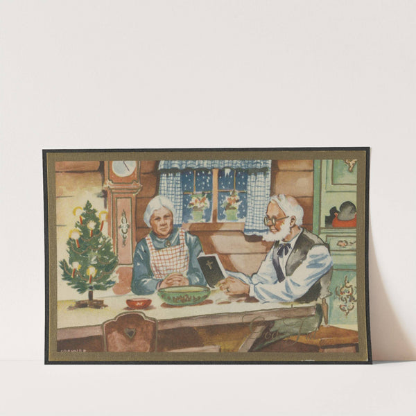 Christmas card by Birger Cranner