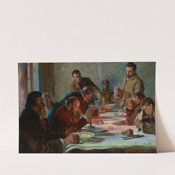 Christmas Eve in Siberia by Jacek Malczewski