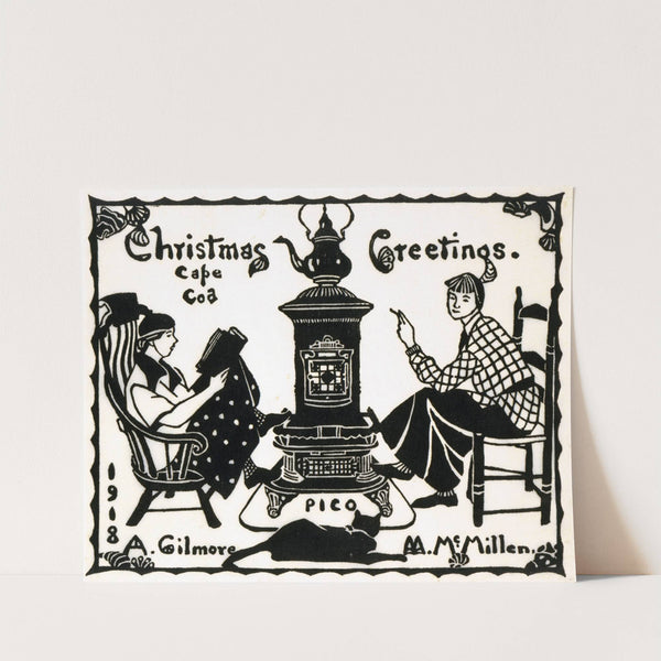 Christmas Greetings 1918 by Mildred McMillen