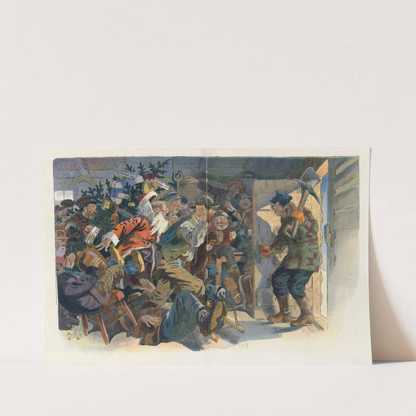 Christmas in a mining camp by Will Crawford