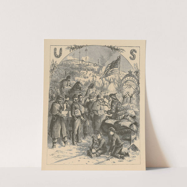 Christmas in camp by Thomas Nast