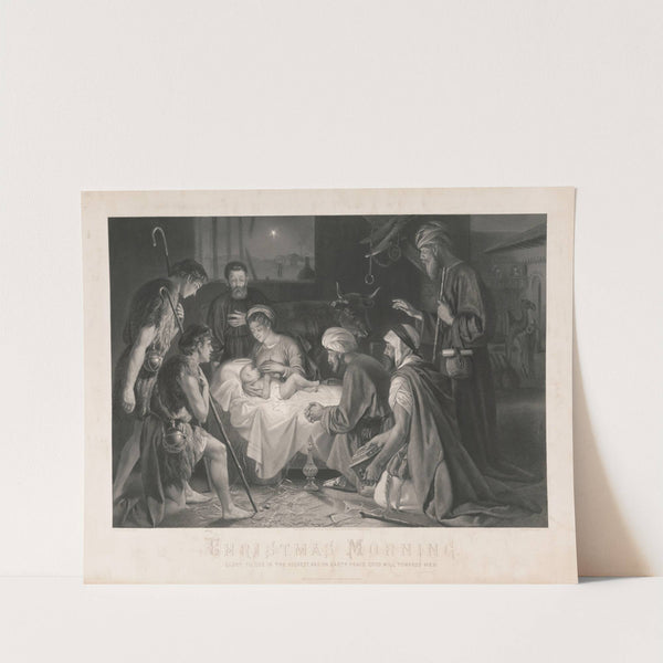 Christmas morning (1873) by Alonzo Chappel