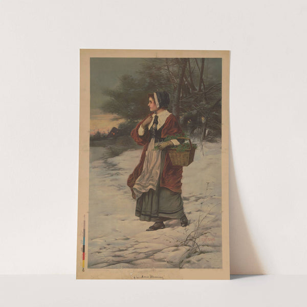 Christmas morning by Edward Percy Moran