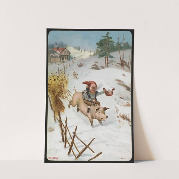 Christmas motif by Julius Holck