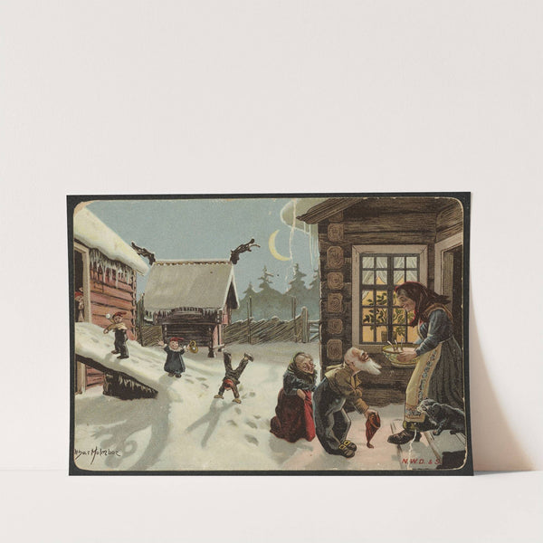 Christmas motif by Othar Holmboe