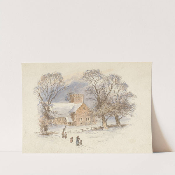 Christmas (tail piece) by Alfred W. Cooper