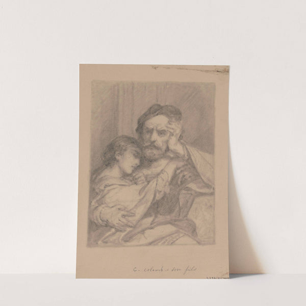 Christopher Columbus and his Sick Son by Nicaise De Keyser