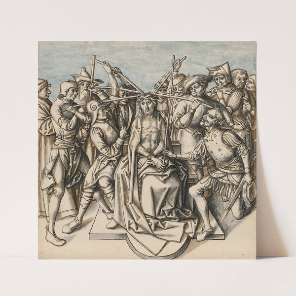 Christ’s crowning of thorns by Circle Of Hans Holbein The Elder