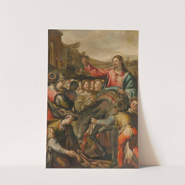 Christ’s Entry Into Jerusalem by Andrea Boscoli