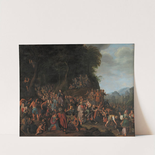 Christ's Entry into Jerusalem by Adriaen Van Nieulandt