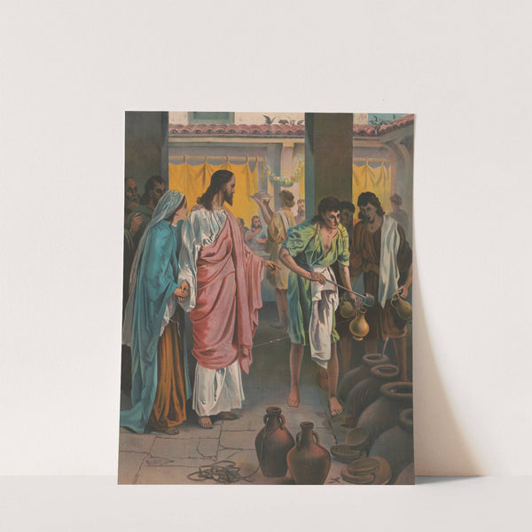 Christ's first miracle by Harris, Jones & Co