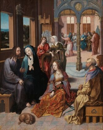 Christ’s Second Visit to the House of Mary and Martha