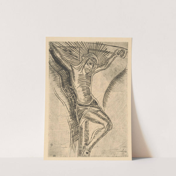 Christus aan het kruis 2 by Lodewijk Schelfhout