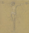 Christus am Kreuz (Fragment einer Dreifaltigkeitsdarstellung)