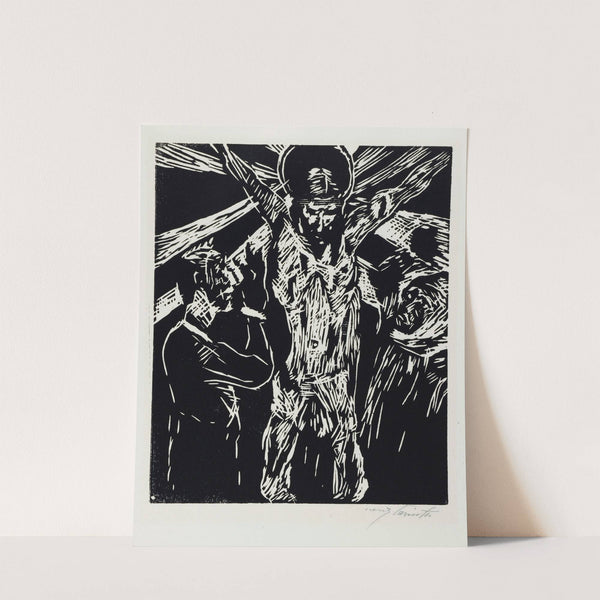 Christus am Kreuz (1919) by Lovis Corinth